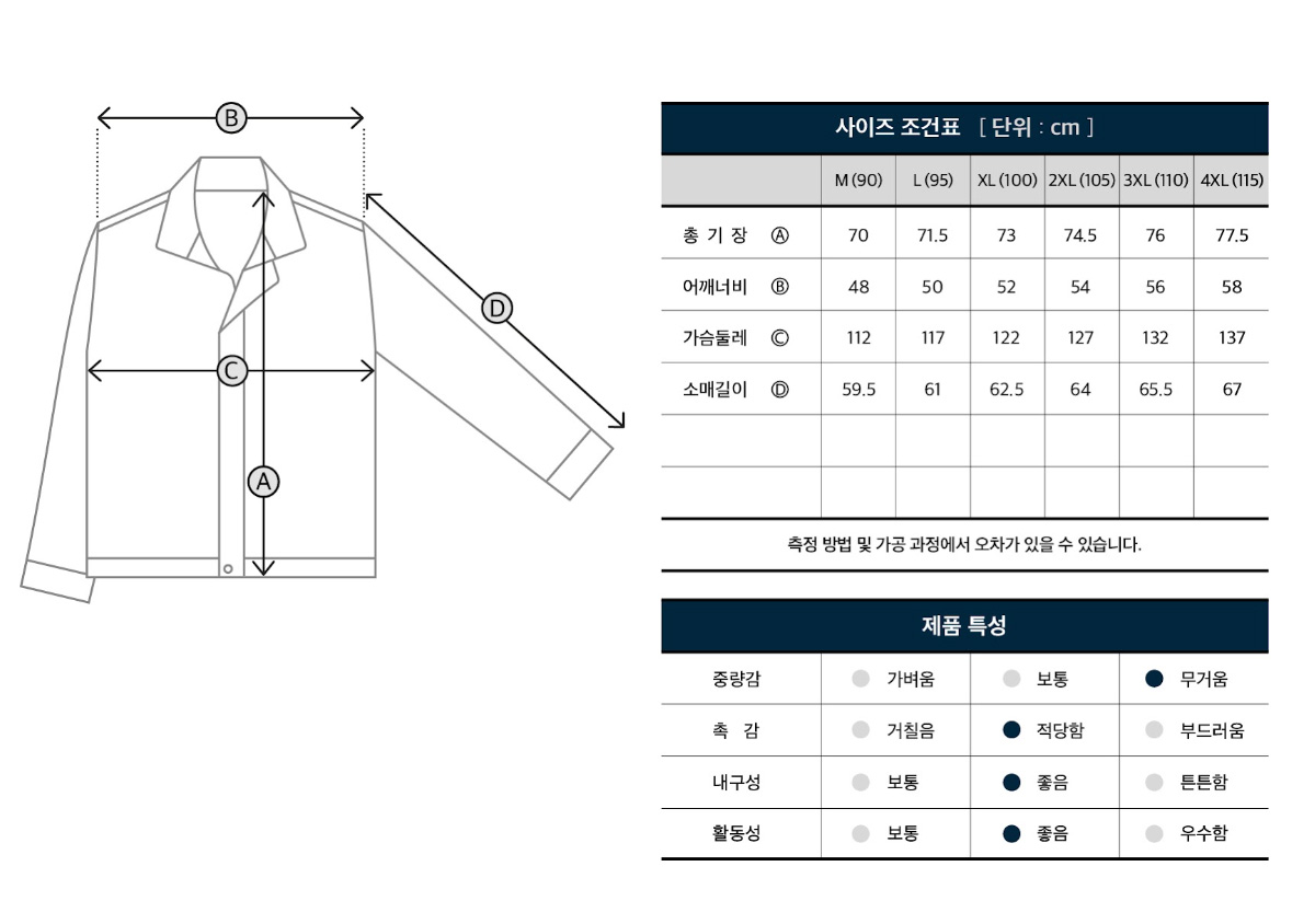 아트윈 작업복 근무복 점퍼 유니폼 패딩점퍼 회사점퍼 단체복 겨울작업복 동복