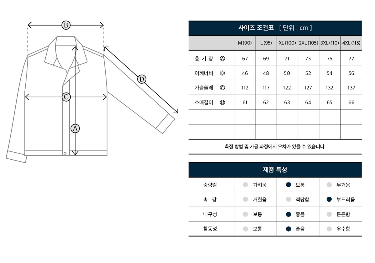 아트윈 작업복 근무복 점퍼 유니폼 패딩점퍼 회사점퍼 단체복 겨울작업복 동복